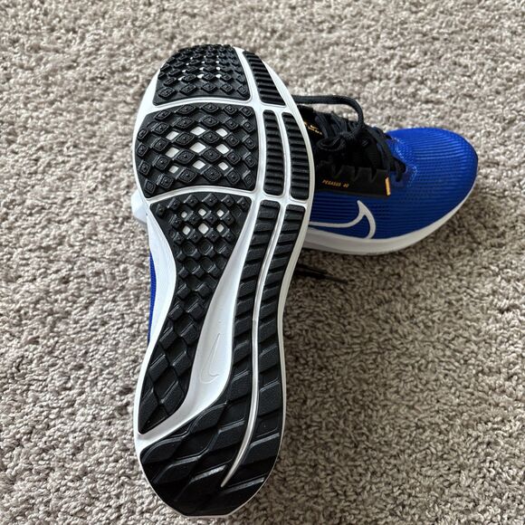 Nike Air Zoom Pegasus 40 DV3853-401 Sneakers Men's Blue White Running Size 9.5 - Picture 6 of 6